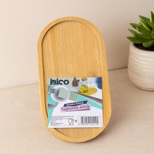 Karahanbey Oval Bambu Mini Tepsi - Yağdanlık Altlık 12 x 23.3 x 0.8 cm