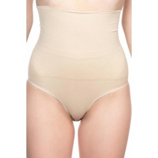 MTM My The Mall Giyim Ten Double Yüksek Bel Çıtçıtlı  Slip Korse
