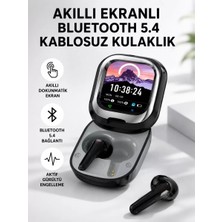 Midas Toptan Home Bluetooth 5.4 Kulaklık – Gürültü Engelleme ve Akıllı Ekranlı Şarj Kutusu