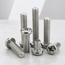 Gees Global M6 x 40 Ölçülü Ysb Başlı Vida Seti 100 Parça