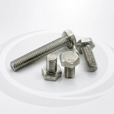 TKÇ M12X90 Altı Köşe Başlı Bağlantı Cıvatası 50 Adet Set