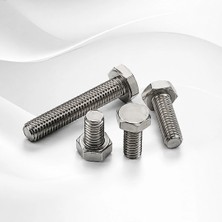 TKÇ M12X50 Altıgen Başlı Akb Vida Seti 20 Adet Bağlantı Civatası