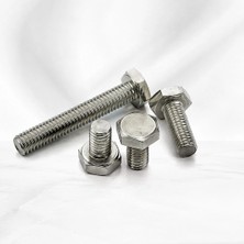 TKÇ Endüstriyel Montajlar Için M12X80 Altı Köşe Başlı Cıvata 50'li Paket
