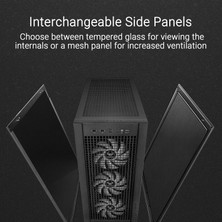 Asus Tuf Gamıng GT302 Tg Argb Maksimum Soğutma Sök Tak Üst ve Yan Paneller Gizlenmiş Anakart Bağlant