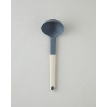 English Home Rachelle Plastik Kepçe 32 x 9,8 cm Krem-Gri