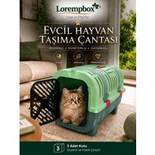 Lorempbox Evcil Hayvan Taşıma Çantası Yeşil
