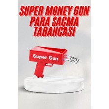 Midas Toptan Home Kırmızı Parti Oyuncağı Para Saçma Fırlatma Tabancası Makinesi Super Money