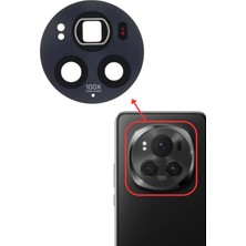 Fodos Honor Magic6 Pro Arka Kamera Camı Lensi Yapışkanlı Dış Cam BVL-N49 Uyumlu