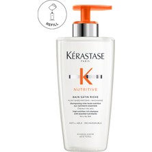 Kerastase Nutritive Bain Satin Riche Kuru Saçlar Için Yoğun Nemlendirici Şampuan 500ml