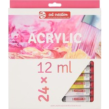 Akrilik Boya Seti – 24 Tüpler Her Biri 12 ml
