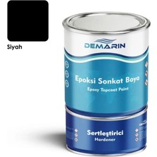 Epoksi Zemin Kaplama Siyah (Solvent Içermez),siyah 1 kg