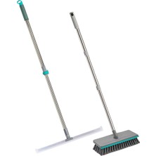 Aesco Smarter Yer Sileceği + Pratik Yüzey Fırçası Çekçek Banyo Mutfak Fayans Balkon