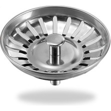 Aesco Mutfak Gider Süzgeci Çap 8 cm Mutfak Lavabo Süzgeci