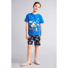 DeFacto %100 Pamuk Garfield Lisanslı Regular Fit 2'li Beyaz Pijama Takımı Erkek Çocuk H4109A826HS