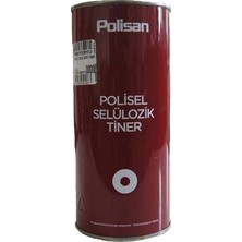 Polisan Selülozik Tiner 0,9 lt İç/Dış Mekan Kullanımı için Uygun Profesyonel Kalite