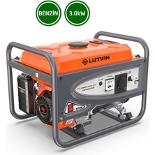 Eco LT3900N-4 Ipli Euro5 Benzinli Jeneratör 220V 3kw, LUTIAN.LTJB107M