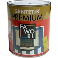 Fawori Premium 0,75 Lt Beyaz Sentetik Yağlı Boya İç Mekanlarda Kullanıma Uygun Kalite