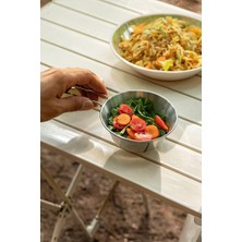 1001 Çelik 275 ml Katlanır Kulp Ölçekli Kamp ve Piknik Kasesi MT102