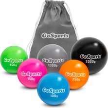 Gosports Beyzbol ve Softbol Antrenmanı Için Plyometrik Ağırlıklı Toplar 6'lı Paket - Güç ve Mekaniği
