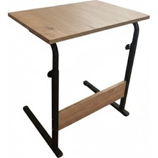 1001 Sağlam Metal Gövdeli Laptop Sehpası 60X40 cm – Yükseklik Ayarlı, Stabil ve Ergonomik Çalış