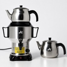 Armağan 4,5 Litre Çay Semaveri — Gizli Rezistans — Elektrikli