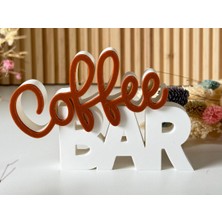 1001 Coffee Bar Dekoratif Biblo - Kahve Köşelerine Özel Dekor (Kahverengi)