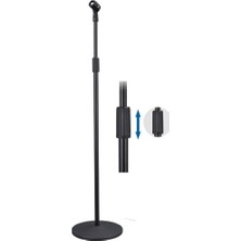 1001 Bms-01 Profesyonel Boy Mikrofon Sehpası Standı (90-180 Cm)