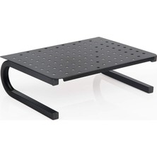 1001 Masa Üstü Ekran Monitor Tv Laptop Yazıcı Yükseltici Metal Ayaklı Stand Organiser