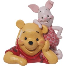 1001 Disney Traditions Pooh & Piglet Heykelcik, 12,7 cm H
