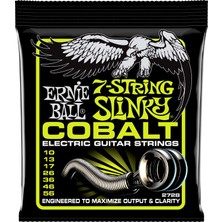 1001 Normal Slinky Kobalt 7 Telli Elektro Gitar Telleri, Ölçü 10-56