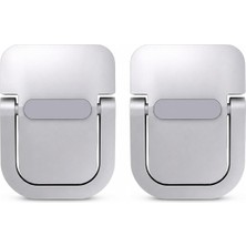 1001 Primex PX-AL02 Yapışkanlı Katlanabilir Notebook ve Tablet Yükseltici Mini Stand, Ergonomik Lapto