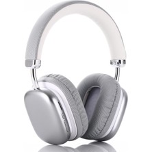 1001 Kablosuz Stereo Kulak Üstü Kulaklık Hd Ses Bluetooth 5.3 Extra Bass Ios ve Android MT964 Gri ile
