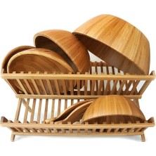 1001 Merienda Bulaşık Sepeti 52 cm (Büyük Boy), Ahşap