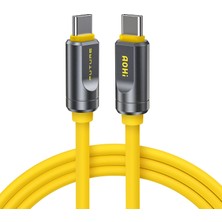 1001 The Future Adonis Type-C To Type-C 2m Pd 3.1 120GBPS 240W 8k Süper Hızlı Şarj/data Kablosu, Sar�