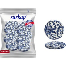 1001 Sarkap Kavanoz Kapağı, 82MM, Hava Geçirmez, Sızdırmaz, Konserve Için Uygun, 10'lu Paket (Sarma