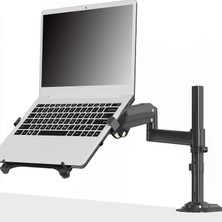 1001 Nb H100-FP Ergonomic Amortisörlü 10"-17" Profosyonel Laptop Standı
