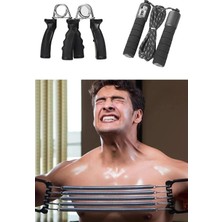 1001 3 In 1 Spor Seti Kas Geliştirme Seti Fitness Set 3 Parça