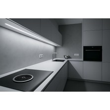 1001 Unıḱom Tezgah Altı LED Aydınlatma, 50 Cm, Beyaz Işık, Dekoratif Armatür, On-Off Tuşlu