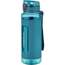 1001 Fiftyfifty 1100ML -Mega Büyük Boy- Tritan Su Matarası Silikon Korumalı Kaydırmaz Gövde Yeşil