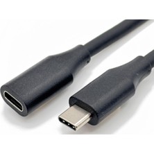 1001 8000 1,5 Metre Usb3.2 Type C 3.1 4K 10GBPS 60W Pvc Kablo Erkekten Dişiye Uzatma 4K 60hz 16 Çekirde