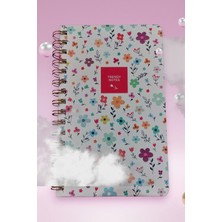1001 13X21 cm Çizgisiz 96 Yaprak Sert Karton Kapak Telli Defter 60 gr Beyaz KAĞIT,SYF8693043171572KREM