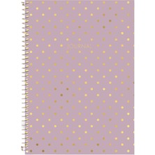 1001 Puantiyeli Defter Çizgili Lila 17X24 cm