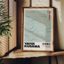 1001 Yayoi Kusama Çerçevesiz Poster, Modern Dekoratif Çerçevesiz Poster, Tablo, Yayoikusama-6, 21 x 3