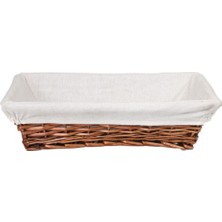 1001 Hasır Dikdörtgen Açıkbüfe Sepeti 55 Cm, (ESD-55R)
