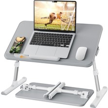 1001 Bix Saiji AL30 Ayarlanabilir Laptop Standı Ergonomik Tasarım 17 Inç Uyumlu Taşınabilir Masa gr