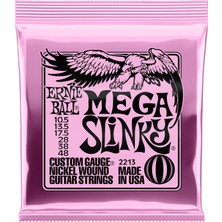 1001 Mega Slinky Nickel Wound Elektro Gitar Telleri, Ölçü 10.5-48