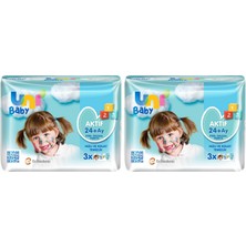 1001 Aktif Simple Clean 3X52'LI Islak Mendil 2li Paket