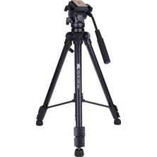 1001 501 Profesyonel Hidrolik Kafa Video Kamera Tripod 6 kg Taşıma