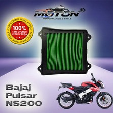 Moton Bajaj Pulsar NS200 Orijinal Uyumlu Performans Hava Filtresi