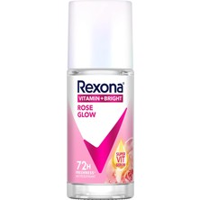 Rexona Vitamin Bright Kadın Roll On Deodorant Rose Glow 45 ml